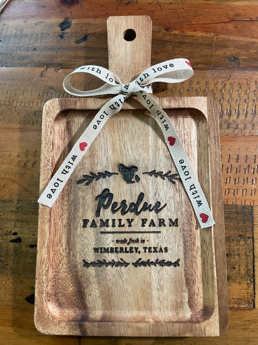 mini charcuterie board square